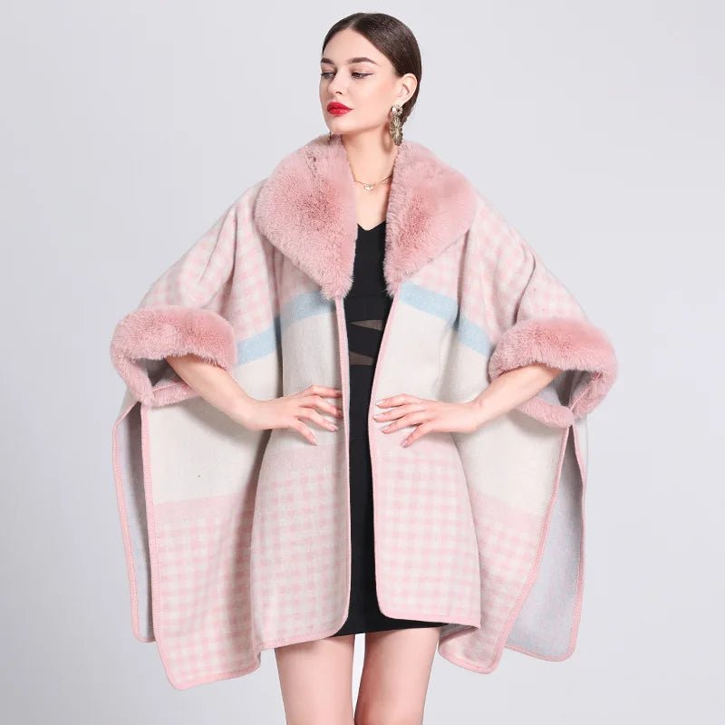 Classic Poncho Wrap - The Pink Rabbit