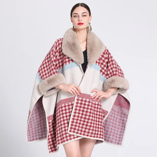Classic Poncho Wrap - The Pink Rabbit