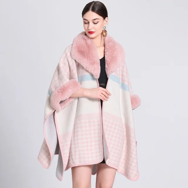 Classic Poncho Wrap - The Pink Rabbit