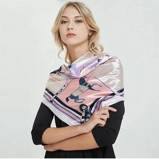 Pink Rabbit Silky Scarves (60% OFF) - The Pink Rabbit