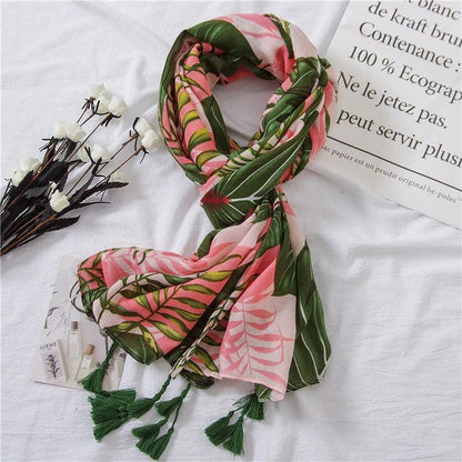 Vintage Floral Scarf Collection - The Pink Rabbit